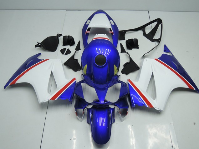 Preisgünstige Honda VFR 800 02-13 Verkleidungen - Blau und Weiß