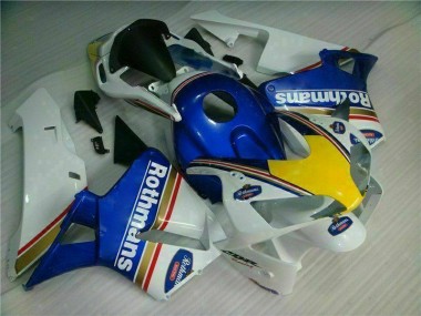 Preisgünstige Honda CBR 600 RR 03-04 Verkleidungen - Blau Weiß Rothmans