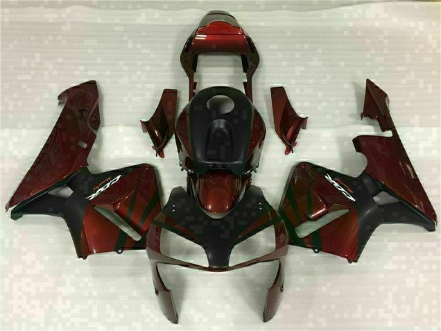Preisgünstige Honda CBR 600 RR 03-04 Verkleidung - Schwarz Rot Preisgünstige Honda CBR 600 RR 03-04 Verkleidung - Schwarz Rot