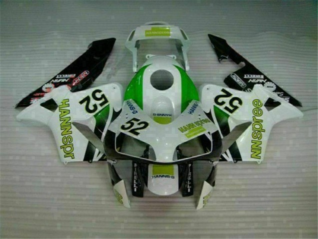 Preisgünstige Honda CBR 600 RR 03-04 Verkleidungen - Grün Weiß Schwarz Preisgünstige Honda CBR 600 RR 03-04 Verkleidungen - Grün Weiß Schwarz