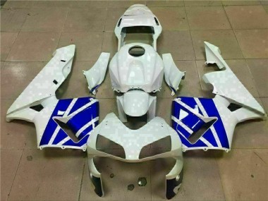Preisgünstige Honda CBR 600 RR 03-04 Verkleidung - Weiß Blau