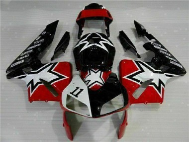 Preisgünstige Honda CBR 600 RR 03-04 Verkleidungen - Schwarz Weiß 11