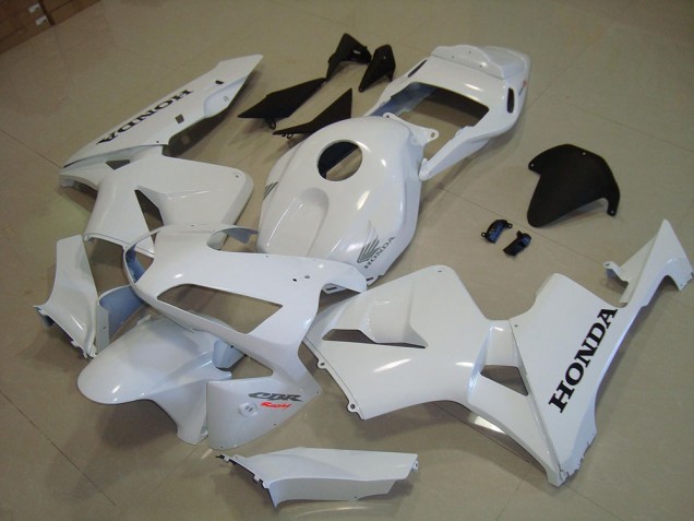 Preisgünstige Honda CBR 600 RR 03-04 Verkleidungen - Weiß Schwarz Aufkleber Preisgünstige Honda CBR 600 RR 03-04 Verkleidungen - Weiß Schwarz Aufkleber