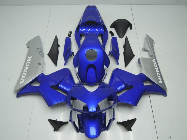 Preisgünstige Honda CBR 600 RR 03-04 Verkleidungen - Blau Silber Preisgünstige Honda CBR 600 RR 03-04 Verkleidungen - Blau Silber