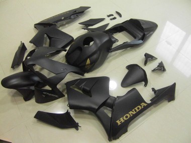 Preisgünstige Honda CBR 600 RR 03-04 Verkleidungen - Matt Schwarz Gold