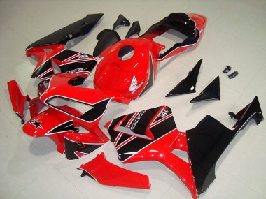 Preisgünstige Honda CBR 600 RR 03-04 Verkleidung - Rot Schwarz