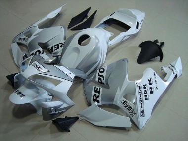 Preisgünstige Honda CBR 600 RR 03-04 Verkleidungen - Repsol Weiß Silber