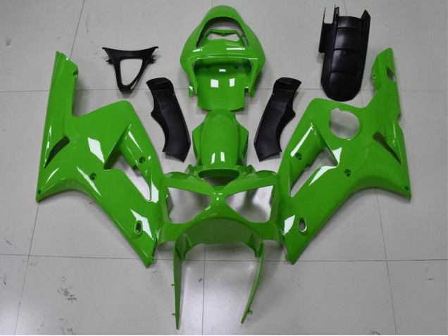 Preisgünstige Kawasaki ZX6R 03-04 Verkleidung - Grün Preisgünstige Kawasaki ZX6R 03-04 Verkleidung - Grün