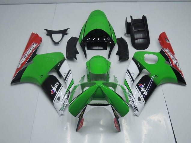 Preisgünstige Kawasaki ZX6R 03-04 Verkleidungen - Grüne Motocard Preisgünstige Kawasaki ZX6R 03-04 Verkleidungen - Grüne Motocard
