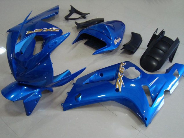 Preisgünstige Kawasaki ZX6R 03-04 Verkleidungen - Hell blau Preisgünstige Kawasaki ZX6R 03-04 Verkleidungen - Hell blau