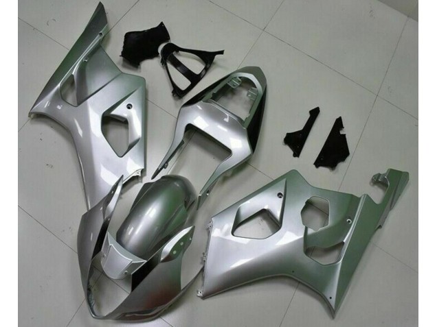 Preisgünstige Suzuki GSXR 1000 K3 03-04 Verkleidungen Komplett Sets - Silber Preisgünstige Suzuki GSXR 1000 K3 03-04 Verkleidungen Komplett Sets - Silber