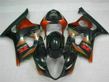 Preisgünstige Suzuki GSXR 1000 K3 03-04 Verkleidungen Komplett Sets - Schwarz