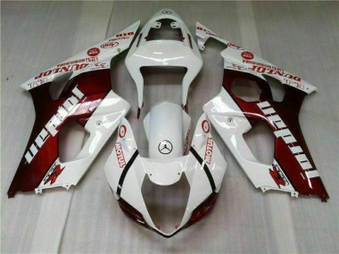Preisgünstige Suzuki GSXR 1000 K3 03-04 Verkleidung - Rot Weiß