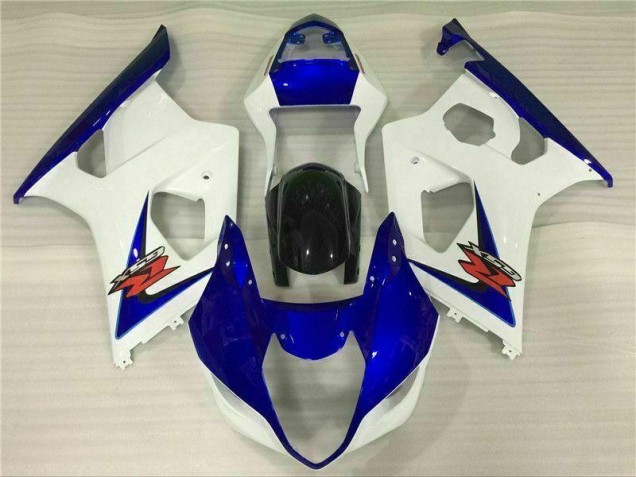 Preisgünstige Suzuki GSXR 1000 K3 03-04 Verkleidungen - Weiß Blau Preisgünstige Suzuki GSXR 1000 K3 03-04 Verkleidungen - Weiß Blau