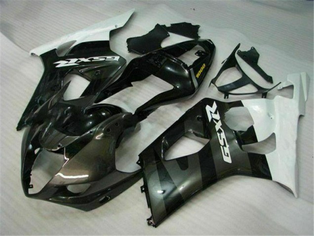 Preisgünstige Suzuki GSXR 1000 K3 03-04 Verkleidungen - Weiß Schwarz Preisgünstige Suzuki GSXR 1000 K3 03-04 Verkleidungen - Weiß Schwarz
