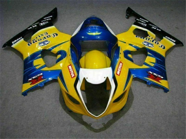 Preisgünstige Suzuki GSXR 1000 K3 03-04 Verkleidungen - Gelb Blau Preisgünstige Suzuki GSXR 1000 K3 03-04 Verkleidungen - Gelb Blau