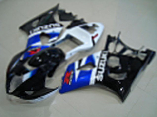 Preisgünstige Suzuki GSXR 1000 K3 03-04 Verkleidungen - Schwarz Blau Weiß Preisgünstige Suzuki GSXR 1000 K3 03-04 Verkleidungen - Schwarz Blau Weiß