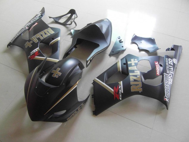 Preisgünstige Suzuki GSXR 1000 K3 03-04 Verkleidungen - Matt Schwarzer Rizla Renn