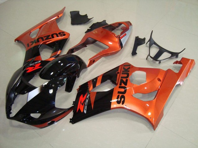 Preisgünstige Suzuki GSXR 1000 K3 03-04 Verkleidungen - Orange und Schwarz Preisgünstige Suzuki GSXR 1000 K3 03-04 Verkleidungen - Orange und Schwarz