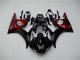 Preisgünstige Yamaha R6 03-05 Verkleidungen - Schwarz Rot Preisgünstige Yamaha R6 03-05 Verkleidungen - Schwarz Rot