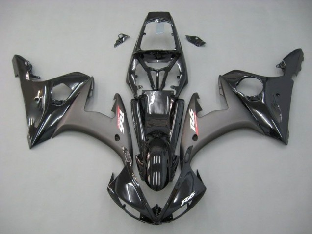 Preisgünstige Yamaha R6 03-05 Verkleidungen - Kontrast Schwarz