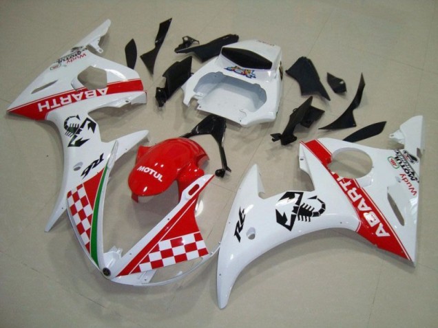 Preisgünstige Yamaha R6 03-05 Vollverkleidung - Rot Weiß Preisgünstige Yamaha R6 03-05 Vollverkleidung - Rot Weiß