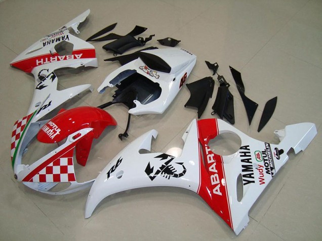 Preisgünstige Yamaha R6 03-05 Verkleidung - Rot Weiß Preisgünstige Yamaha R6 03-05 Verkleidung - Rot Weiß