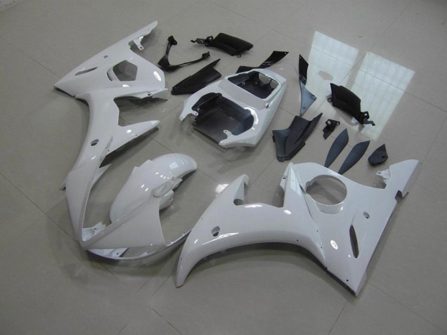 Preisgünstige Yamaha R6 03-05 Verkleidungen - Weiß Kein Aufkleber Preisgünstige Yamaha R6 03-05 Verkleidungen - Weiß Kein Aufkleber