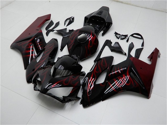 Preisgünstige Honda CBR 1000 RR 04-05 Vollverkleidung - Rot Schwarz Preisgünstige Honda CBR 1000 RR 04-05 Vollverkleidung - Rot Schwarz