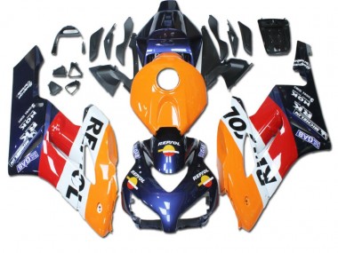 Preisgünstige Honda CBR 1000 RR 04-05 Verkleidungen - Orange Rot Blau Repsol