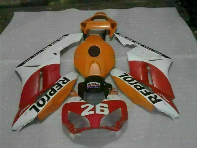 Preisgünstige Honda CBR 1000 RR 04-05 Verkleidungen - Orange Rot Repsol 26 Preisgünstige Honda CBR 1000 RR 04-05 Verkleidungen - Orange Rot Repsol 26