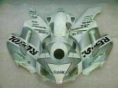 Preisgünstige Honda CBR 1000 RR 04-05 Verkleidungen - Weiß Silber Repsol