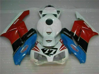 Preisgünstige Honda CBR 1000 RR 04-05 Verkleidungen - Weiß Rot 77