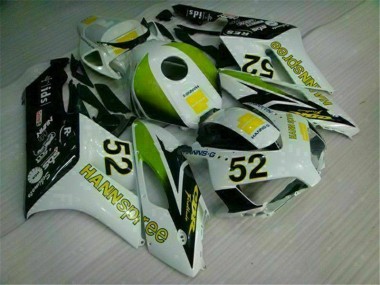 Preisgünstige Honda CBR 1000 RR 04-05 Verkleidungen - Weiß Grün Hannspree 52