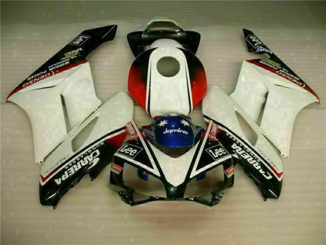 Preisgünstige Honda CBR 1000 RR 04-05 Verkleidungen & Plastik - Weiß Schwarz Preisgünstige Honda CBR 1000 RR 04-05 Verkleidungen & Plastik - Weiß Schwarz