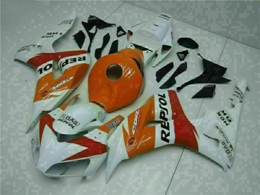 Preisgünstige Honda CBR 1000 RR 04-05 Verkleidungen - Orange Weiß Repsol