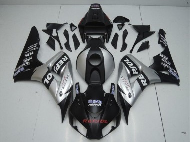 Preisgünstige Honda CBR 1000 RR 04-05 Verkleidungen - Schwarz Silber Repsol