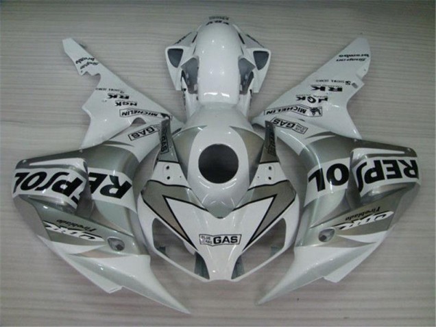 Preisgünstige Honda CBR 1000 RR 04-05 Verkleidungen - Weiß Silber Schwarz Repsol Preisgünstige Honda CBR 1000 RR 04-05 Verkleidungen - Weiß Silber Schwarz Repsol