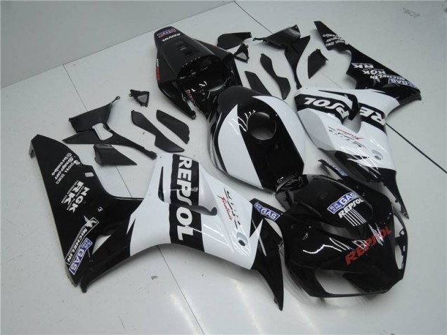 Preisgünstige Honda CBR 1000 RR 04-05 Verkleidungen - Weiß Repsol Schwarz Preisgünstige Honda CBR 1000 RR 04-05 Verkleidungen - Weiß Repsol Schwarz