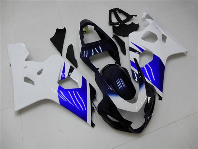 Preisgünstige Suzuki GSXR 600 / 750 K4 04-05 Verkleidungen - Weiß Blau Preisgünstige Suzuki GSXR 600 / 750 K4 04-05 Verkleidungen - Weiß Blau