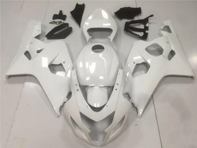 Preisgünstige Suzuki GSXR 600 / 750 K4 04-05 Verkleidungen - Glänzend Weiß Preisgünstige Suzuki GSXR 600 / 750 K4 04-05 Verkleidungen - Glänzend Weiß