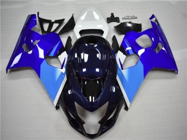 Preisgünstige Suzuki GSXR 600 / 750 K4 04-05 Verkleidung - Blau Weiß