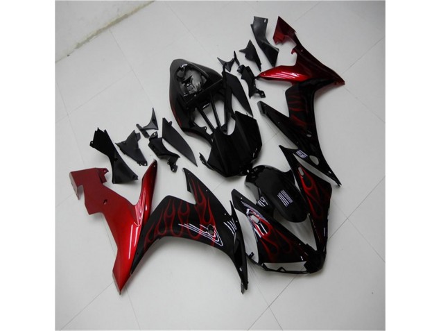 Preisgünstige Yamaha R1 04-06 Verkleidungen - Rot Schwarz Preisgünstige Yamaha R1 04-06 Verkleidungen - Rot Schwarz