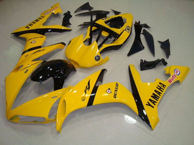 Preisgünstige Yamaha R1 04-06 Verkleidungen - Gelb Schwarz