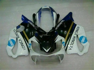 Preisgünstige Honda CBR 600 F4i 04-07 Verkleidung - Weiß Schwarz