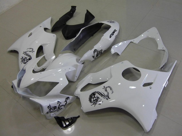 Preisgünstige Honda CBR 600 F4i 04-07 Verkleidungen - Weiß mit Schwarz Dragon Preisgünstige Honda CBR 600 F4i 04-07 Verkleidungen - Weiß mit Schwarz Dragon