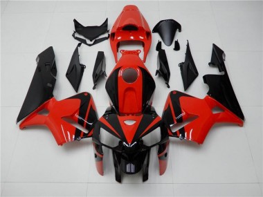Preisgünstige Honda CBR 600 RR 05-06 Verkleidungen & Plastik - Rot Schwarz