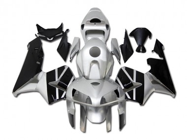 Preisgünstige Honda CBR 600 RR 05-06 Verkleidungen - Silber Schwarz