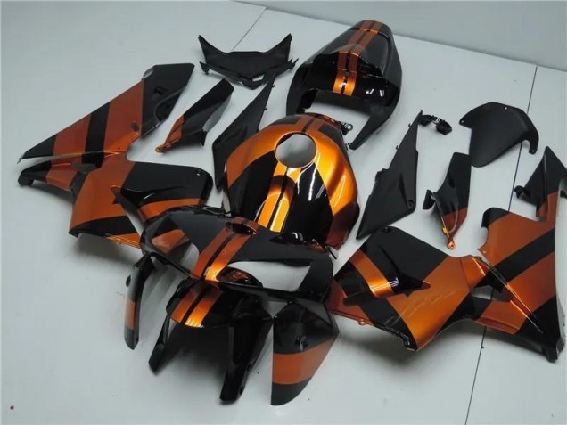 Preisgünstige Honda CBR 600 RR 05-06 Vollverkleidung - Orange Schwarz Preisgünstige Honda CBR 600 RR 05-06 Vollverkleidung - Orange Schwarz
