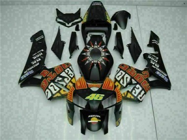 Preisgünstige Honda CBR 600 RR 05-06 Motorrad Vollverkleidung - Schwarz